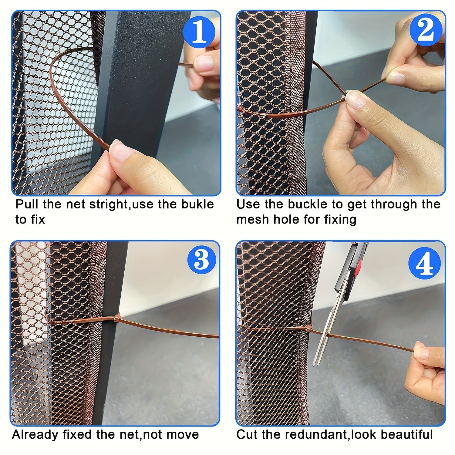 Child Safety Gate for Kids Coffee Brown Polyester Fiber 3-6 Years