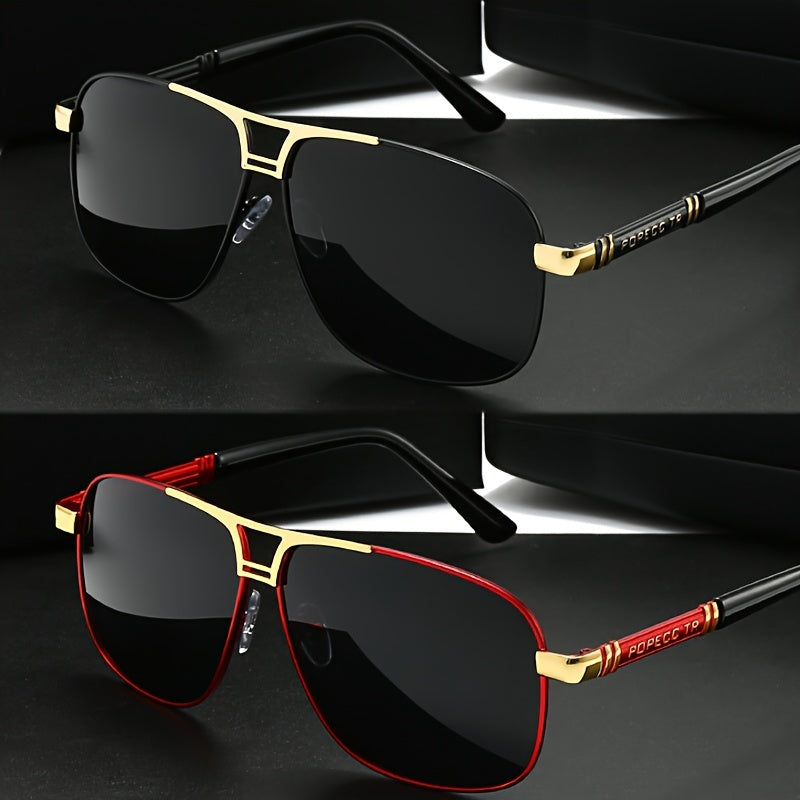 Polarized Fashion Sunglasses for Men and Women Mirrored Lenses for Driving Fishing Travel