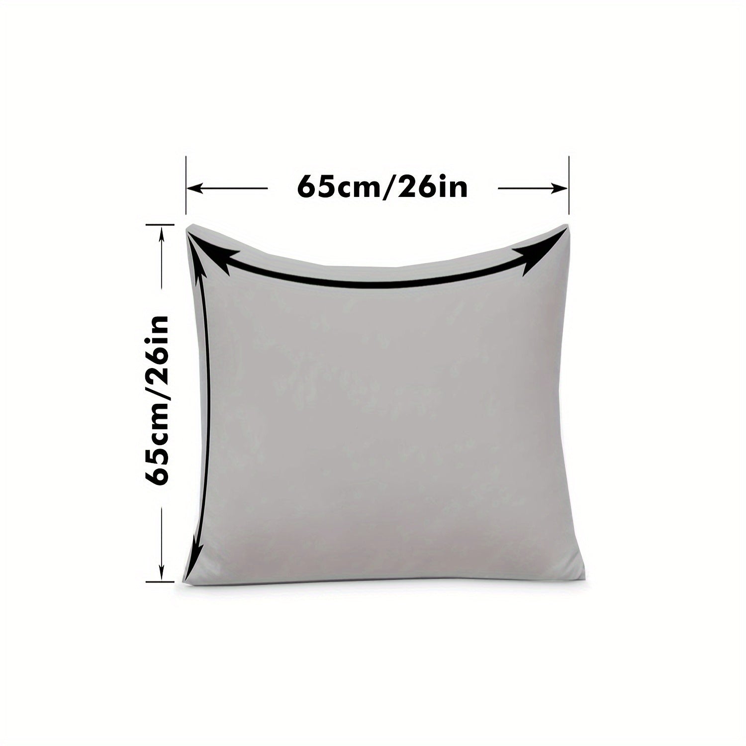 Grey Water-Resistant Pillow Protector Cover Made from Durable Polyester 105gsm