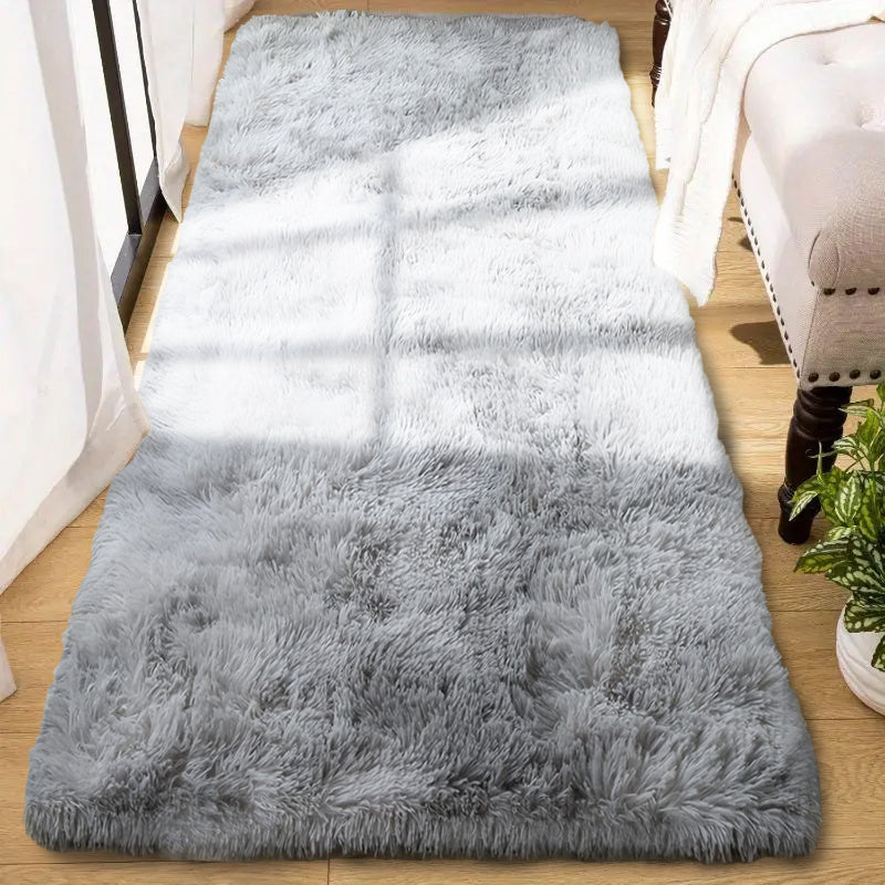 Soft Plush Drum Carpet Area Rug Non-Slip Washable Fabric Bedroom Living Room Dorm Decor
