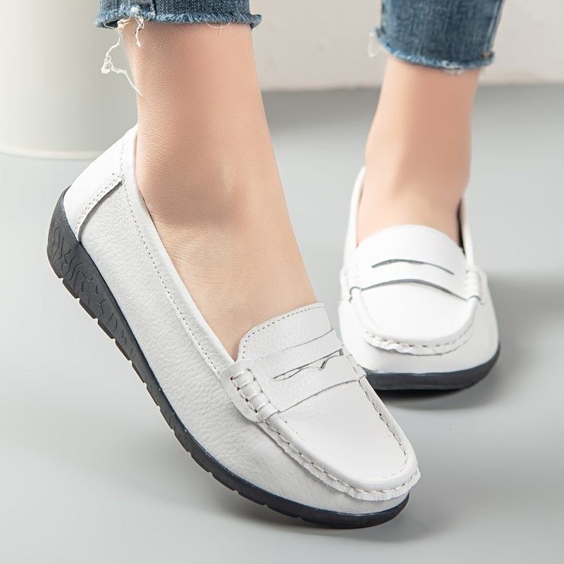 Women Slip-On Shoes, Comfortable Flat Loafers Casual Driving Walking