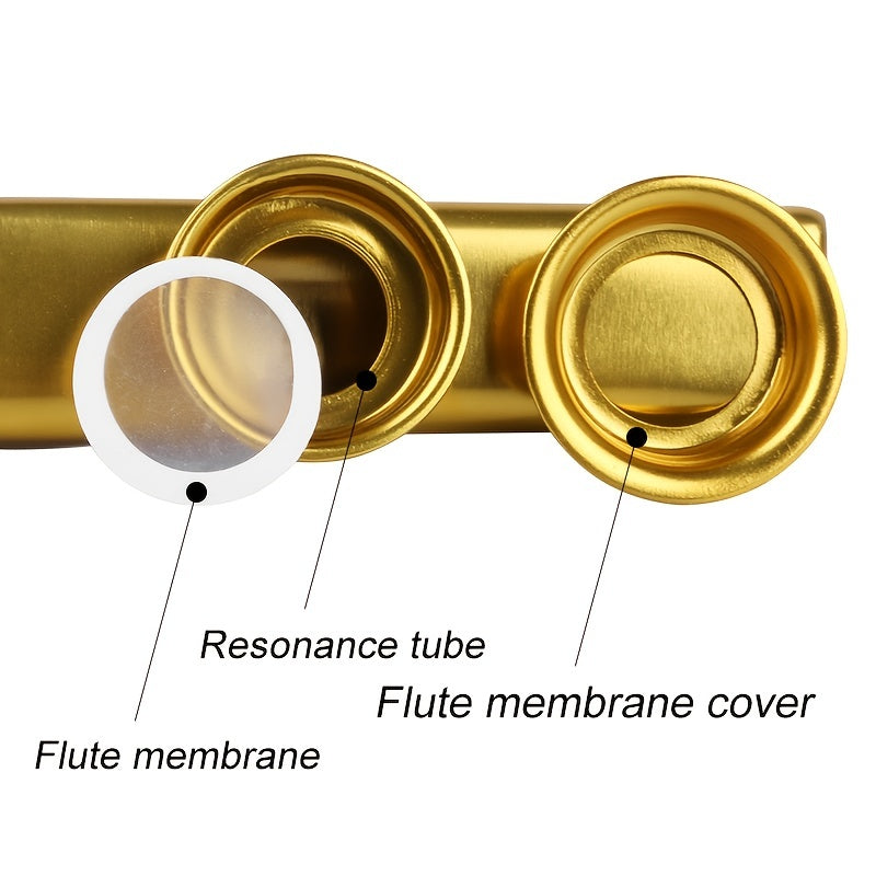Легкий в обучении яркий инструмент для начинающих - Металлический казу, гитара, укулеле аккомпанемент