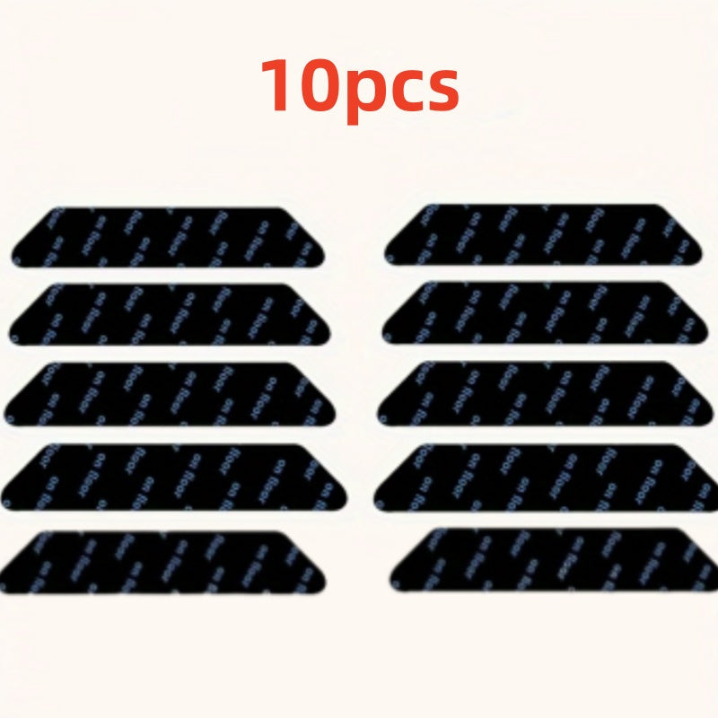 Juego de 10 alfombrillas de PET lavables antideslizantes para suelos de madera en interiores