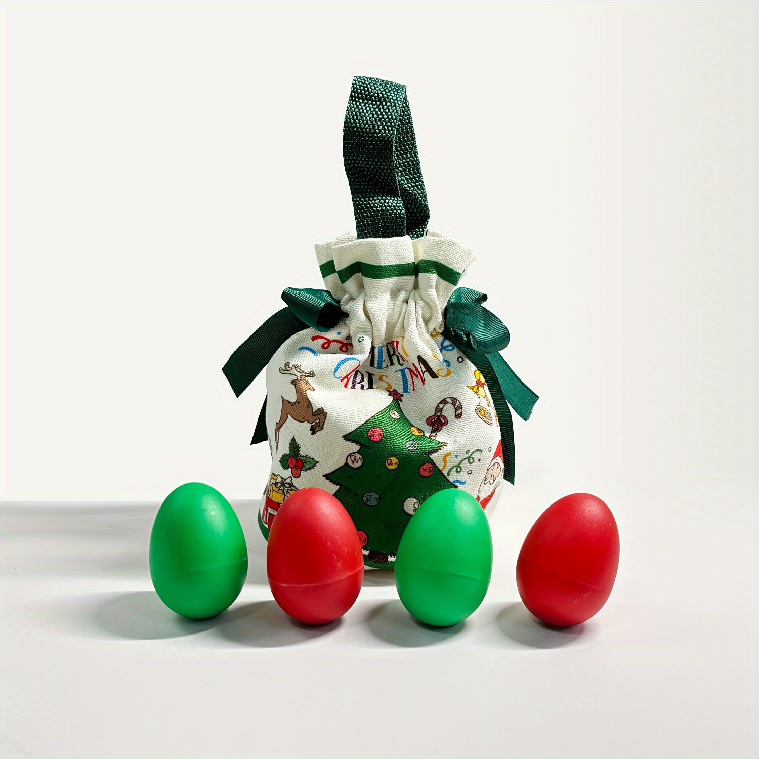 Set of 2 Vibrant Percussion Instruments for Kids Colorful PET Plastic Sand Balls for Music Education