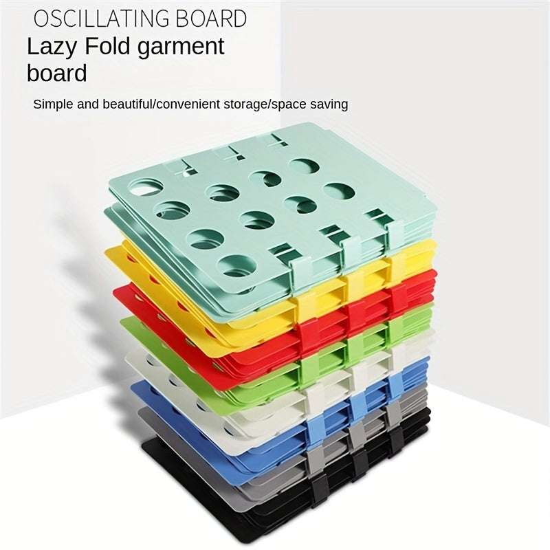 Plastic Clothes Folding Board for T-Shirts and Laundry Quick Folding Tool