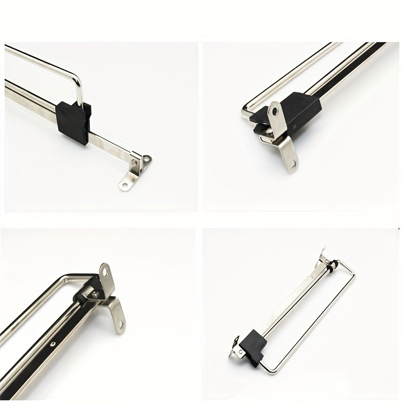 Sozlanadigan zanglamaydigan po'latdan yasalgan shkaf tayoqasi va kiyimlar va poyabzal uchun tortib olinadigan osma qismi