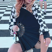 Adult 10-Inch Tai Chi Hand Fan for Square Dancing Performance