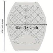 2pcs Car Seat Cushions Red Universal Seat Cushion for All Seasons