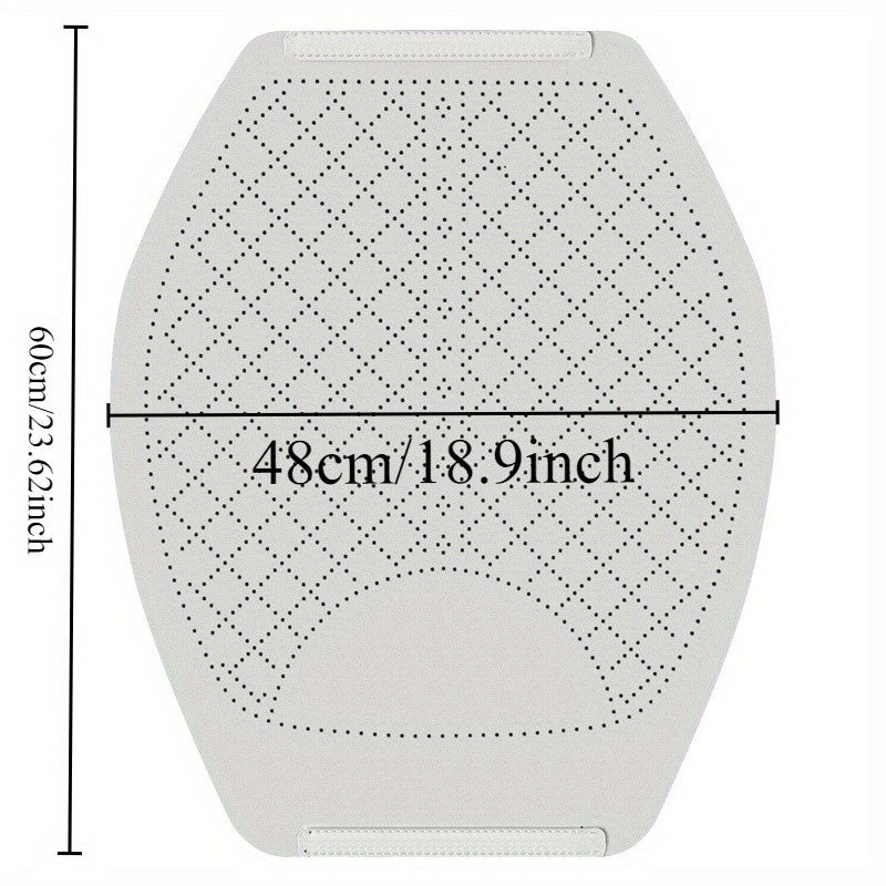 2pcs Car Seat Cushions Red Universal Seat Cushion for All Seasons