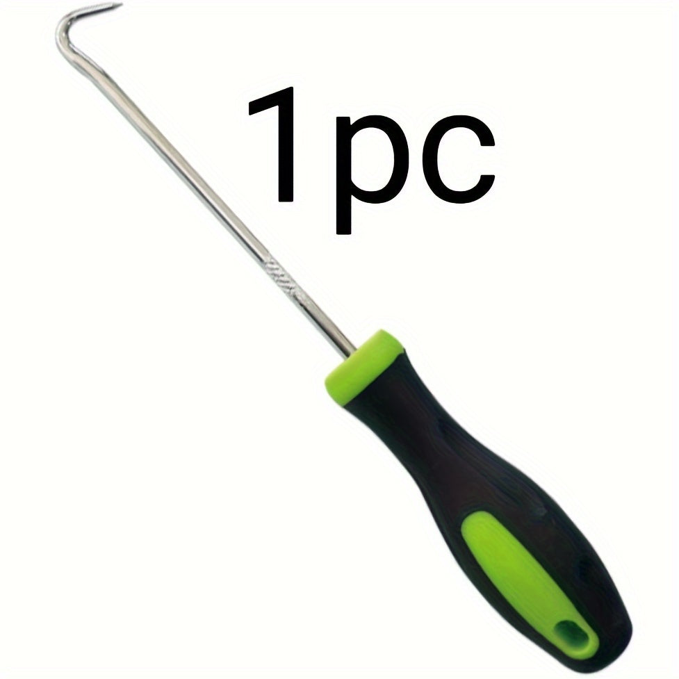 U-Shaped Ground Nail Remover Hook for Garden Cracks and Paving Gaps Metal