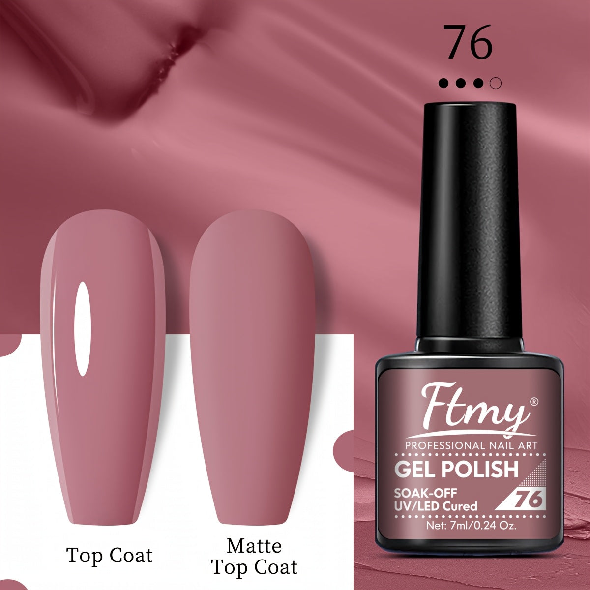 Women Gel Nail Polish Strong Bright Colors Long-Lasting