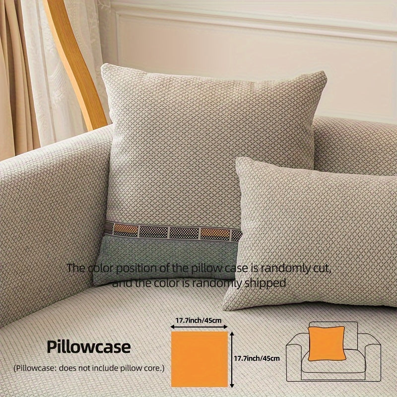 Bohemian Diamond Chenille Sofa Cover Pet-Friendly Non-Slip Protector for Home Decor