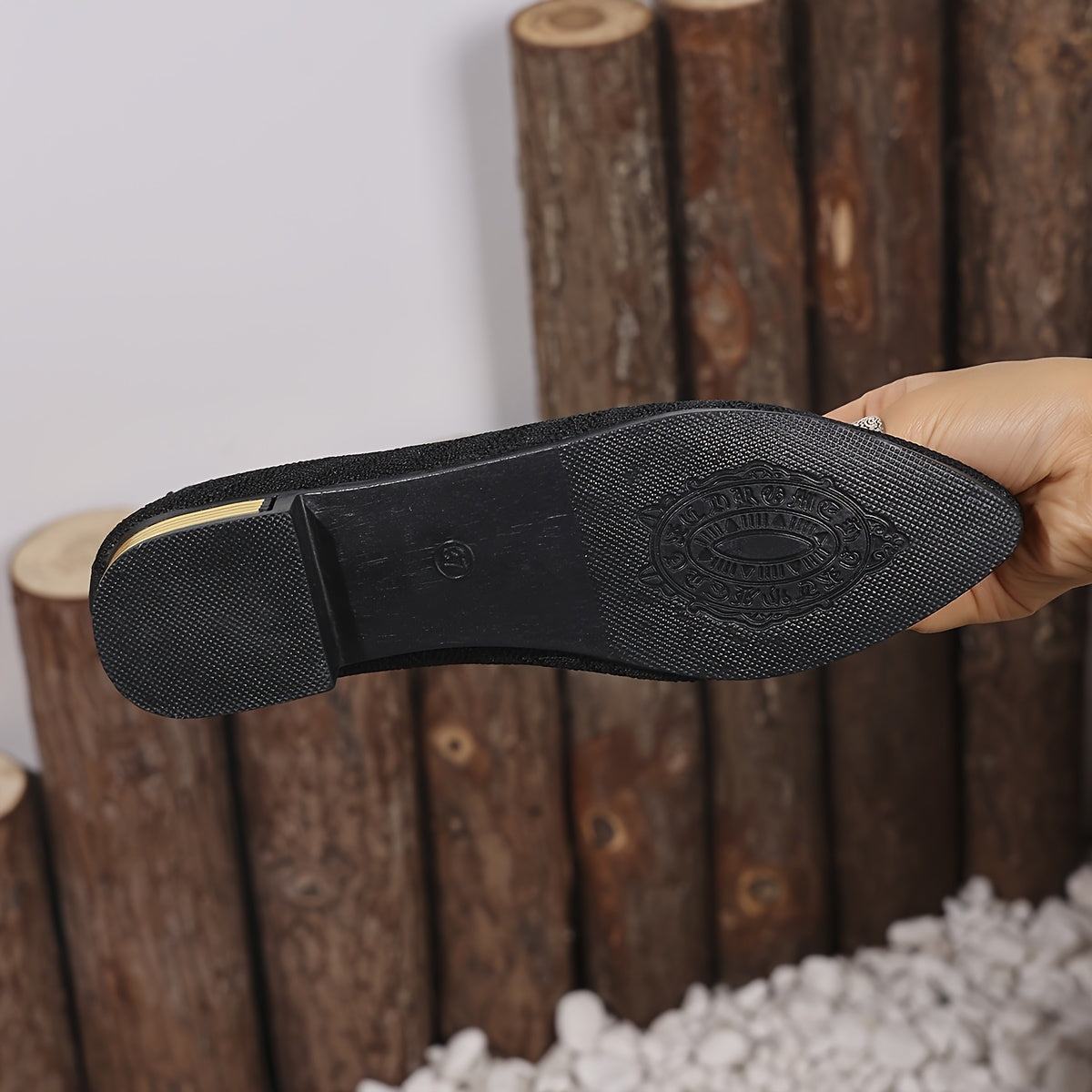 Women’s Embroidered Loafers Lightweight Breathable Fabric Shoes