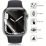 6 Pack TPU Screen Protectors for Apple Watch Ultra Series 10-2 38mm 41mm 42mm 44mm 45mm 49mm Anti-Scratch HD Clear Film
