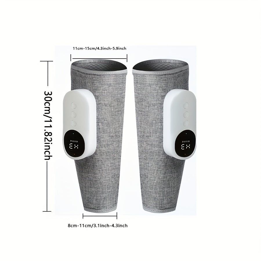 Qayta zaryadlanadigan havo to'plami oyoq massajchisi, sozlanadigan tezliklar, isitish funksiyasi va 2000mAh litiy batareyasi bilan.