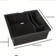 Car Interior Center Console Organizer Tray Storage Box for Tesla Model 3 and Y