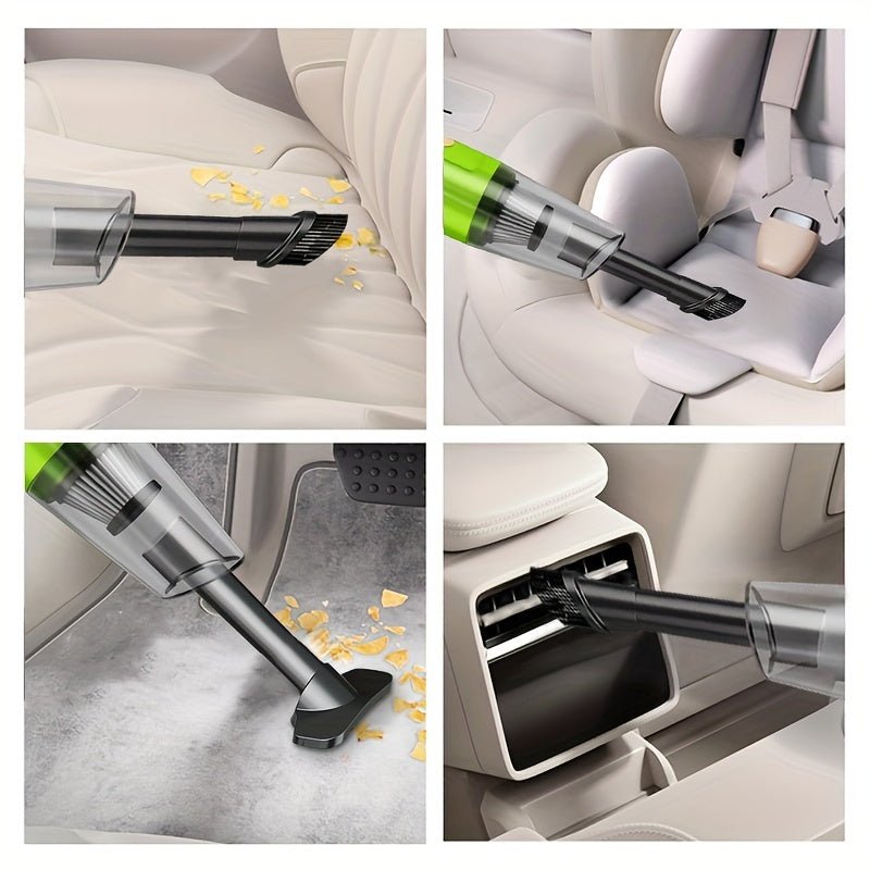 Портативный автомобильный пылесос 120 Вт ручной авто пылесос с мощностью всасывания 4 кПа