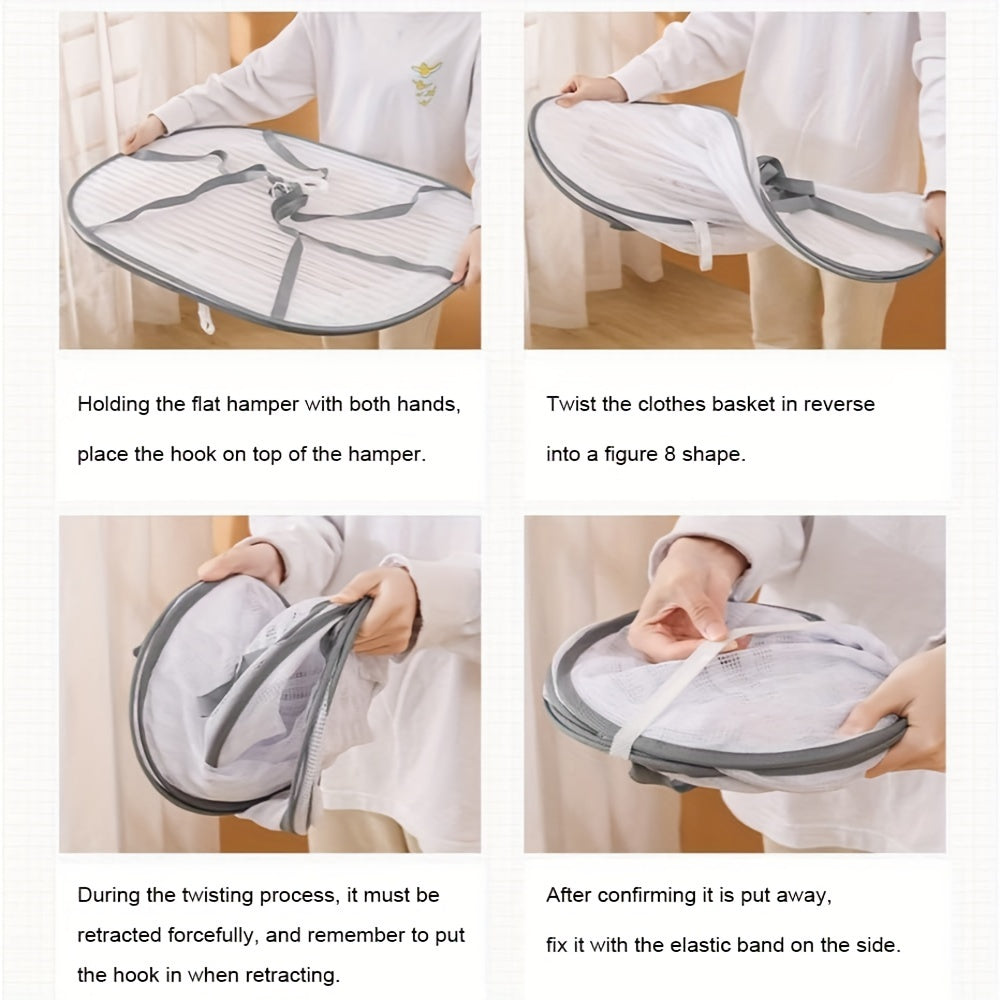 Multi-Tier Hanging Mesh Drying Rack with Plastic Frame for Herbs Flowers and Plant Buds