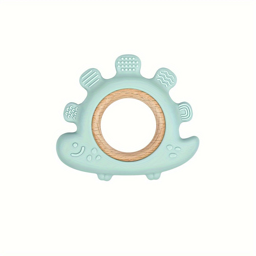 Baby Silicone Teether Toy for Infants and Toddlers Soft Textured BPA Free Fingerlike Design Dishwasher Safe