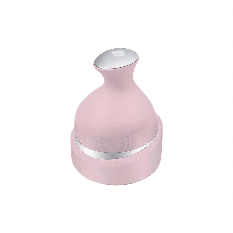 4 ta silikon massaj boshliqlari bilan mushuklar va itlar uchun inson barmoqlarini taqlid qiluvchi hayvon bosh massajchisi!