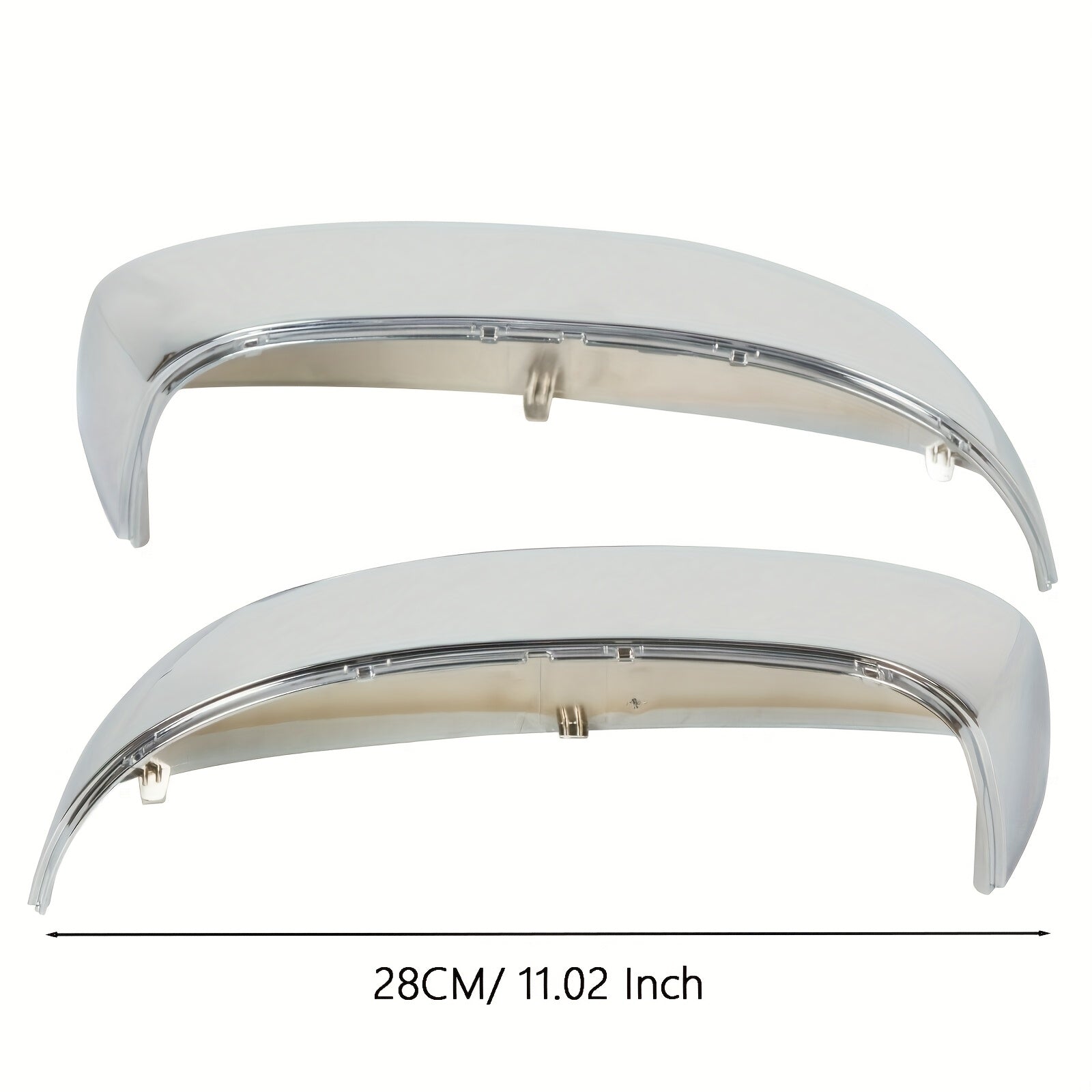 2 Pack Chrome Mirror Cover Caps for Trucks for Silverado Tahoe Suburban Sierra Yukon