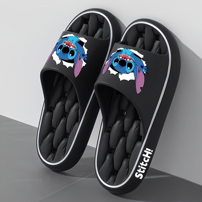 Women's EVA Slip-On Slippers Non-Slip Indoor Outdoor House Shoes Black Pink