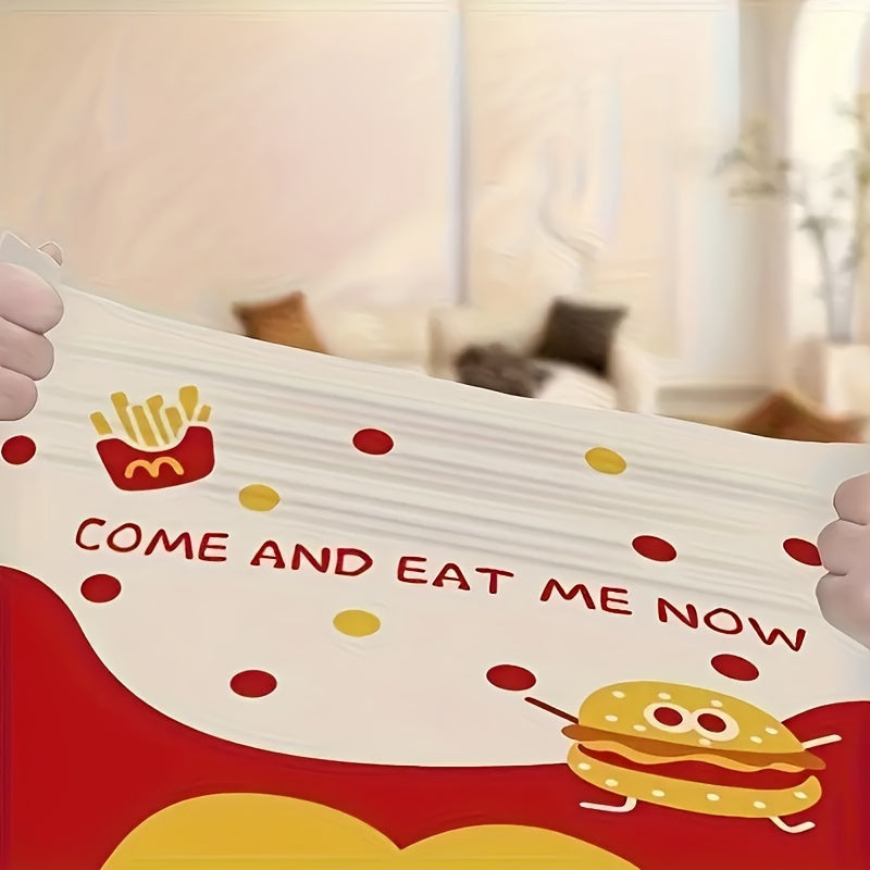 60 Thickened Disposable Trash Bags with M Design for Kitchen, Bedroom, Living Room