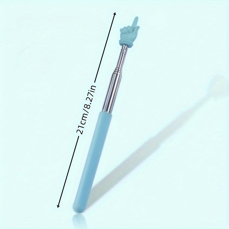 Adjustable Classroom Teaching Pointer Stick for Whiteboards and Reading Books Portable and Stainless Steel