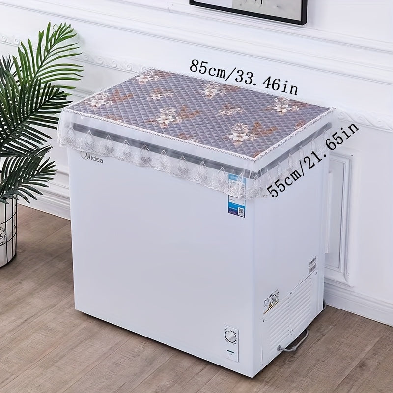 Rectangular Freezer Dust Cover Polyester Household Appliance Protector