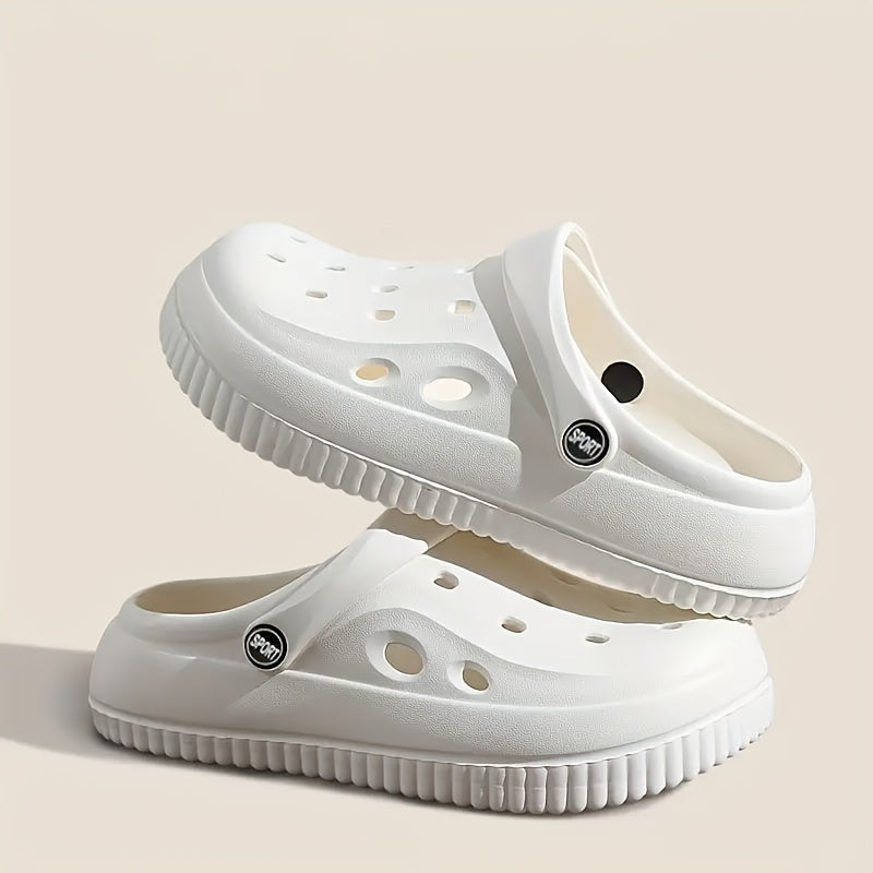 Uniseks Anti-Slip EVA Mules va Clogs, Havo O'tkazuvchi Dizayn va Tekis Taqin bilan Har Mavsumda Qulaylik Uchun