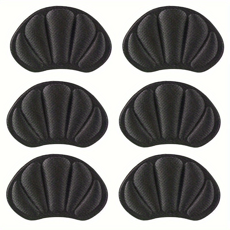 6 dona poyabzal uchun tizzaga joylashtiriladigan yostiqchalar, pufakchalarning oldini olish va yuqori poyabzal va botinkalarda qulaylikni oshirish uchun