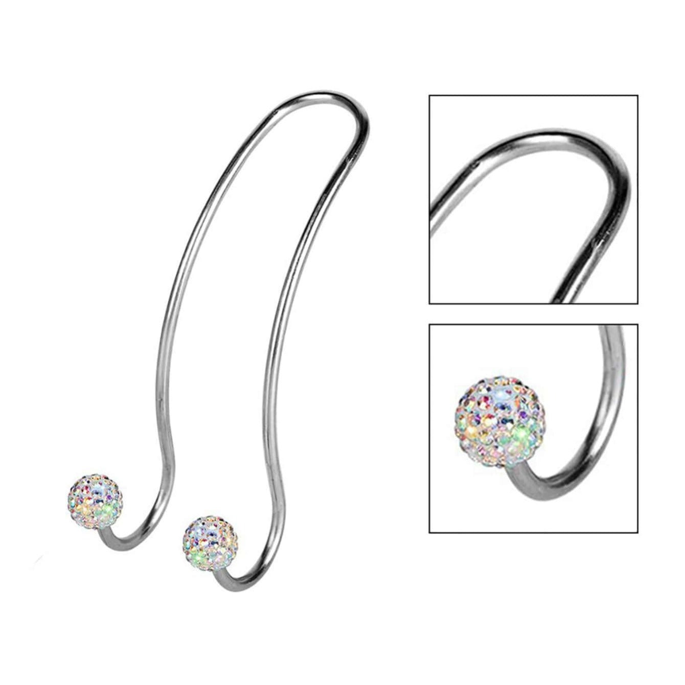 Car Seat Stainless Steel Storage Hook for Vehicles Durable Organizer