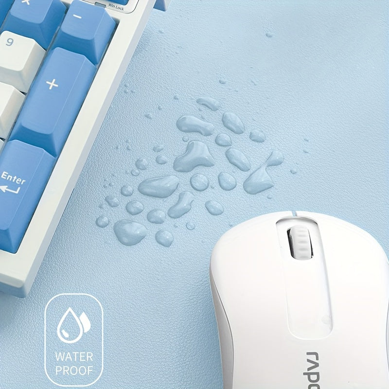 Faux Leather Water-Resistant Non-Slip Mouse Pad for Office Gaming Laptop