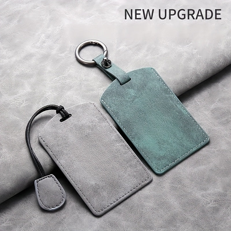 Universal PU Leather Key Fob Cover for Cars, Stylish Durable Protector