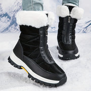 Women's Mid-Calf Winter Boots With Warmth Insulation Plush Lining