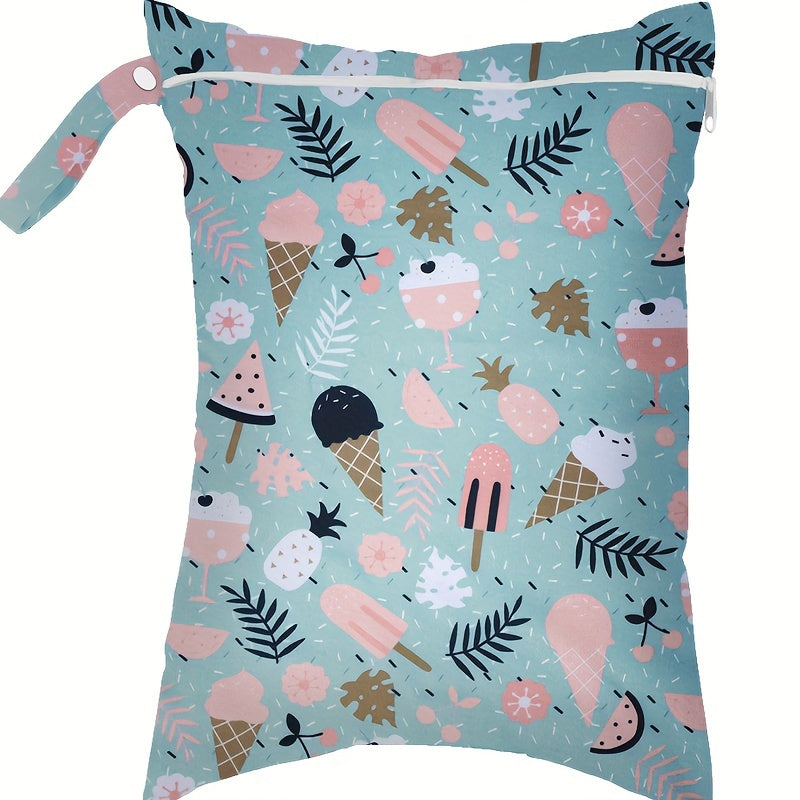 Reusable Waterproof Wet Bag for Travel and Outdoors for Wet Clothes Diapers Swimsuits