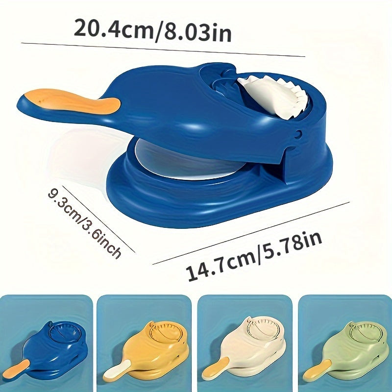 Plastic Manual Dumpling Press Mold for Home Kitchen, Handheld Ravioli Maker