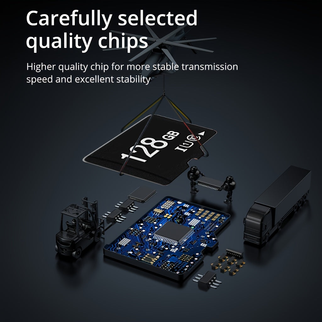 4GB, 8GB, 16GB, 32GB, 64GB va 128GB sig'imdagi xotira SD kartalari mavjud. Planshetlar, kameralar, mobil telefonlar, noutbuklar, shaxsiy kompyuterlar, avtomobillar kabi turli qurilmalarda ma'lumotlarni xavfsiz saqlash uchun ideal.