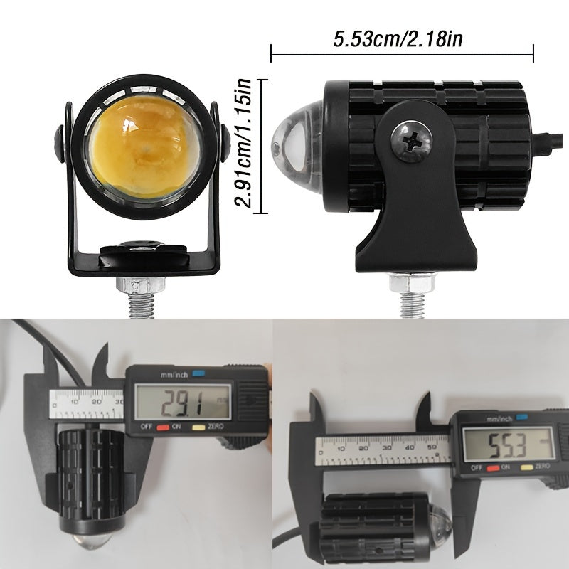 Lente de proyector mini de faro LED para coche universal para mejorar la visibilidad