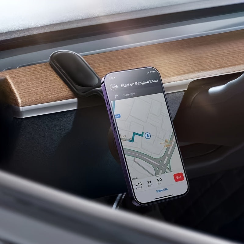 Universal Aluminum Alloy Car Phone Holder Dashboard Mount Rotatable Waterproof