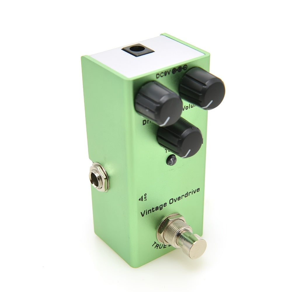 Vintage Electric Guitar Pedals Overdrive Chorus Delay Tremolo Effects