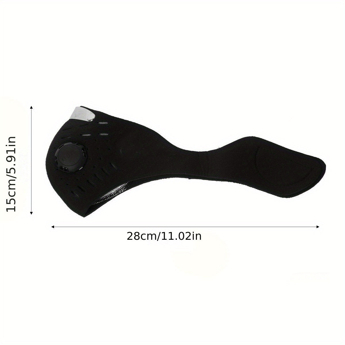 Маска для лица для взрослых с съемным фильтром, дышащий тканый полиэстер для езды на велосипеде, бега, прогулок