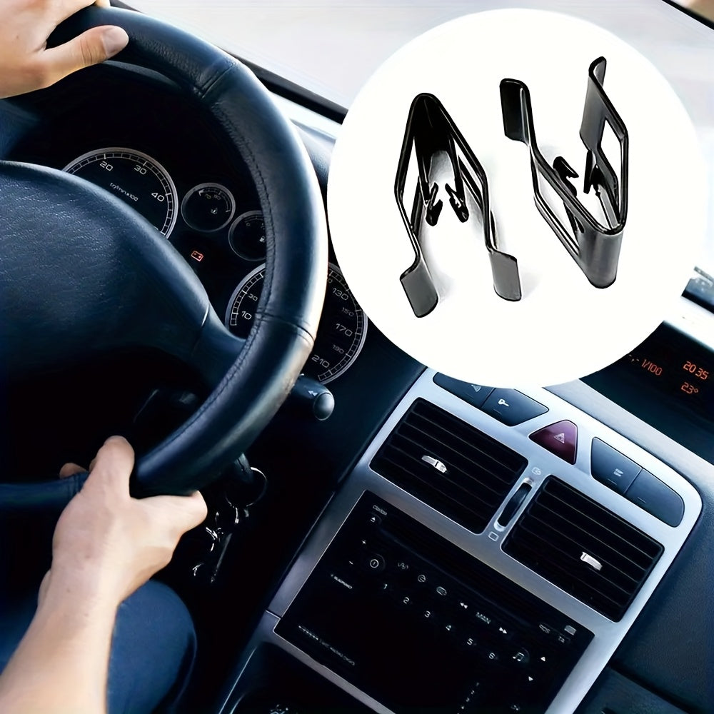 20pcs Universal Black Instrument Panel Clips for Car Dashboard Dash Trim