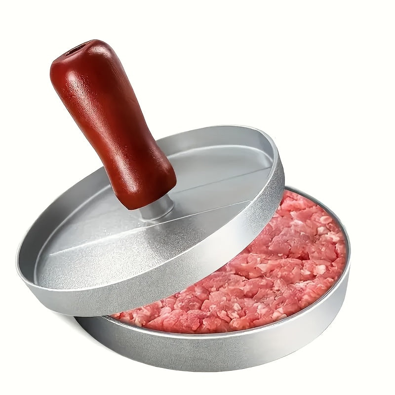 Aluminum Hamburger Patty Maker Non-Stick Grill Press for Burgers