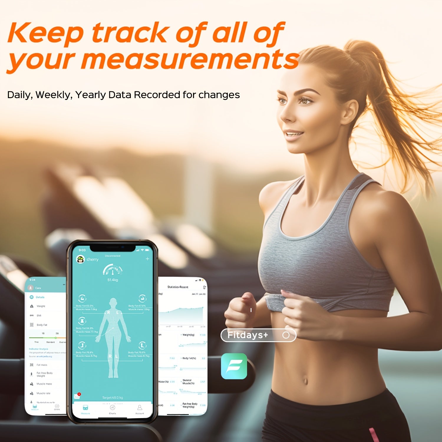 Wireless Smart Electronic Scale with High Precision Weight Measurement and Health Monitoring