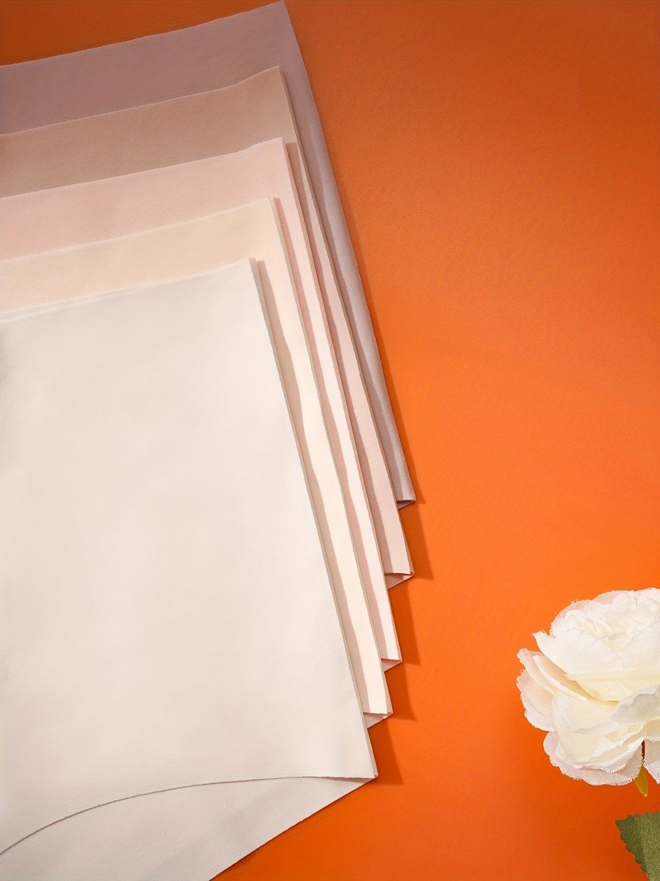 Seamless High Waist Women's Briefs Pack of 5 Soft Comfortable Solid Color Underwear