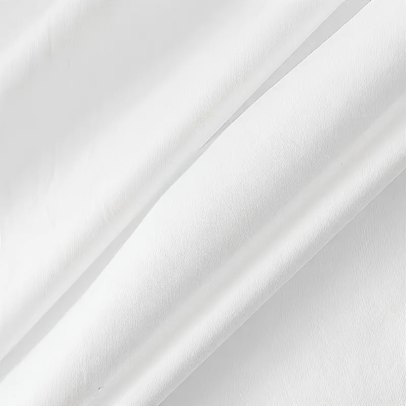 White Pillowcases Set for Bed Sofa Breathable Soft High-Quality Fabric
