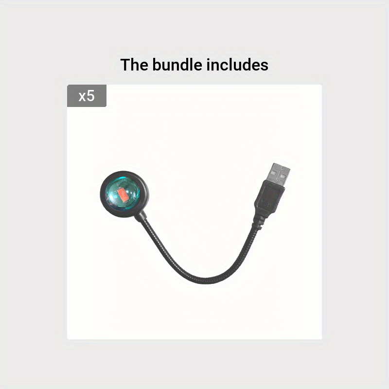 Uyingizni sehrli USB LED kamalak neon tun chiroq proyektori bilan yoritib oling!