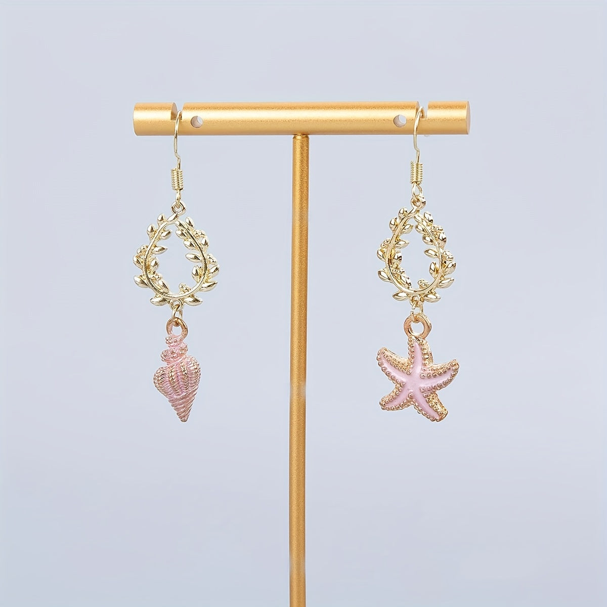 Set of 30 Ocean Sea Life Charms for DIY Jewelry Conch Starfish Seashell Alloy Enamel Pendants