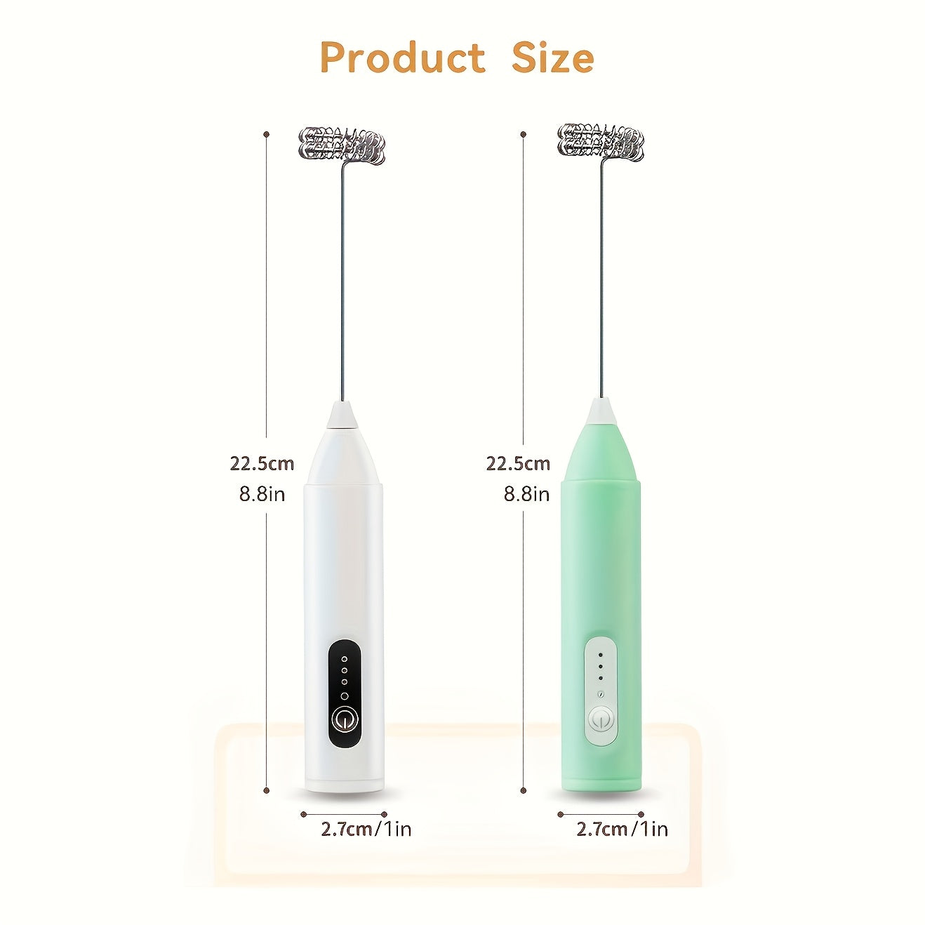 Creador de espuma eléctrica portátil recargable USB 28000 RPM plástico